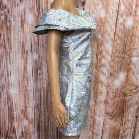 Lulu's Light Blue Floral Mini Dress - Picture 9 of 12